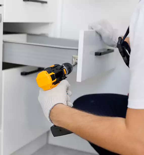 Bathroom Cabinet Remodel in Blanchester