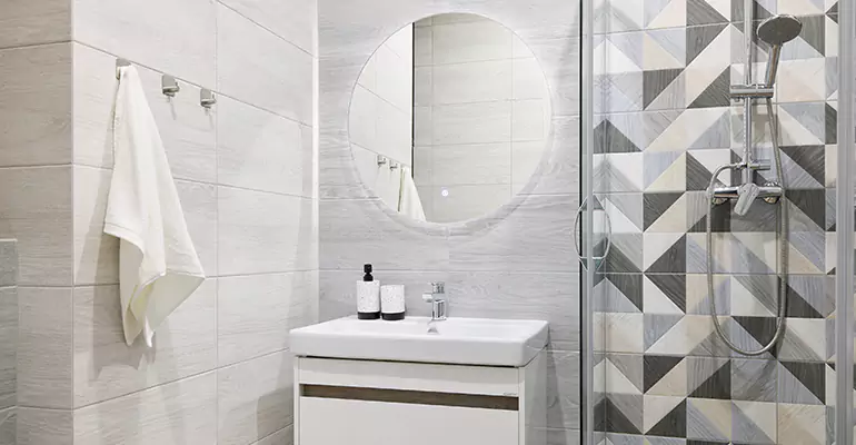 Small Master Bathroom Remodel in Blanchester